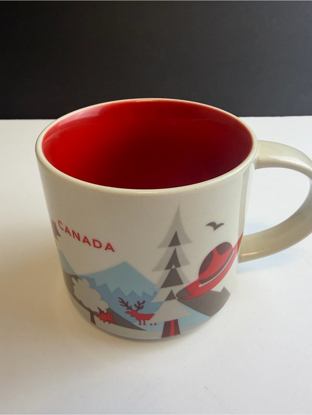 Canada Starbucks Ceramic Travel Mug